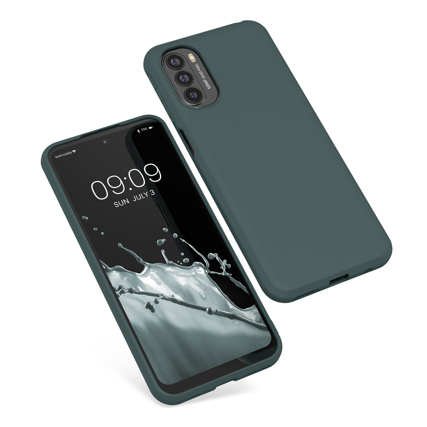 kwmobile Phone Case for Motorola Moto G31 / Moto G41 - Wireless Charging - Protective Cover
