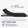 kwmobile Phone Case Compatible with Xiaomi Mi 10T / Mi 10T Pro Case - Phone Cover with Card Slot