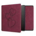 kwmobile Case for Amazon Kindle Oasis 10th Generation - Faux Leather eReader Cover with Auto Sleep Function - Dandelion Love