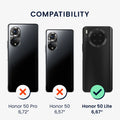 kwmobile Phone Case for HONOR 50 Lite Case - Wireless Charging - Protective Cover