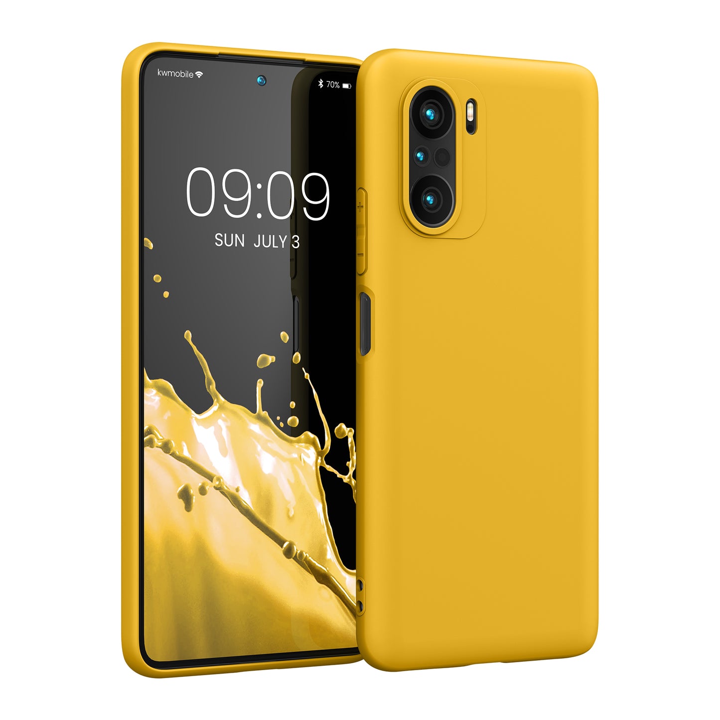 kwmobile Phone Case for Xiaomi Mi 11i / Poco F3 Case - Wireless Charging - Protective Cover
