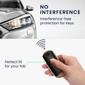 kwmobile Car Key Cover compatible with Mazda 2-Button Keyless Go Car Key - Silicone Case