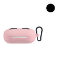 kwmobile Hülle kompatibel mit Samsung Galaxy Buds / Buds Plus Hülle - Silikon Kopfhörer Schutzhülle Case Cover Schwarz Weiß Schwarz  [dsg01]