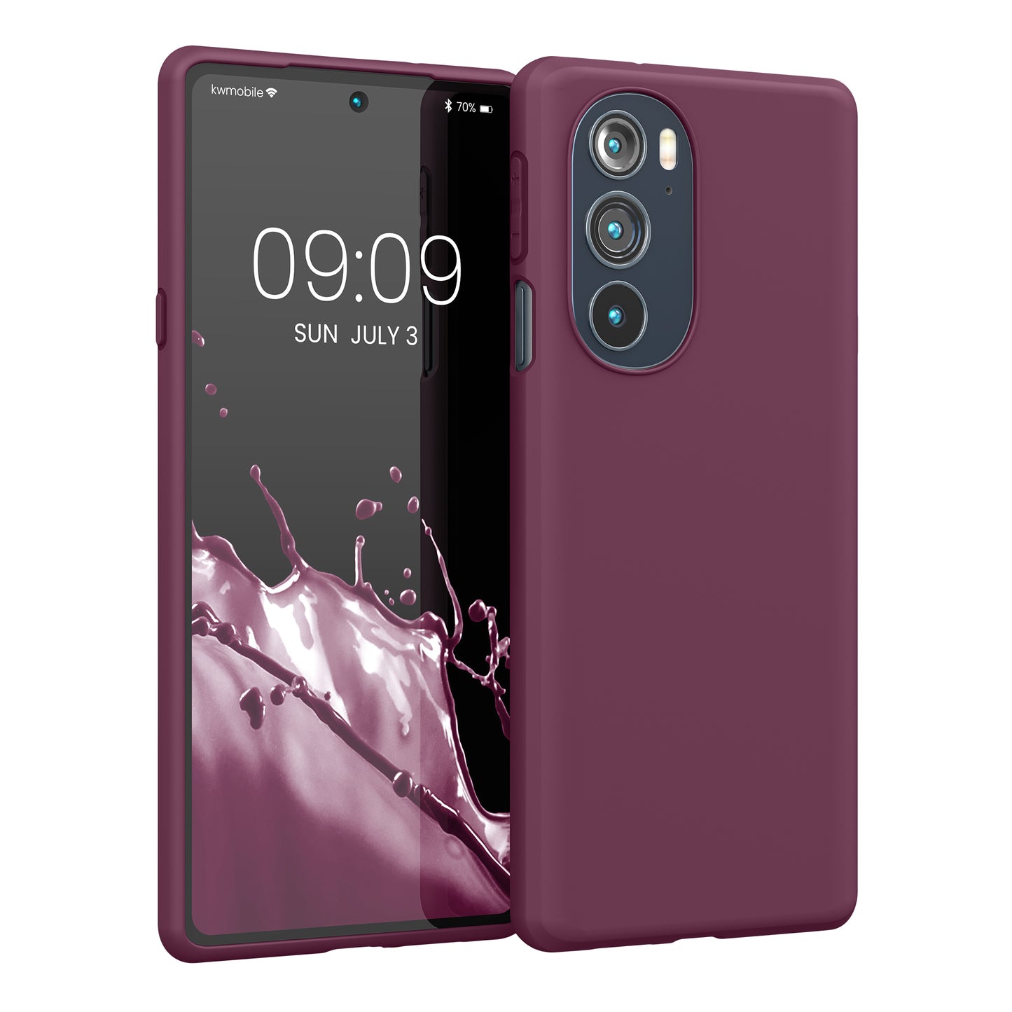 kwmobile Phone Case for Motorola Edge 30 Pro / Edge Plus 2022 / Edge X30 Case - Wireless Charging - Protective Cover