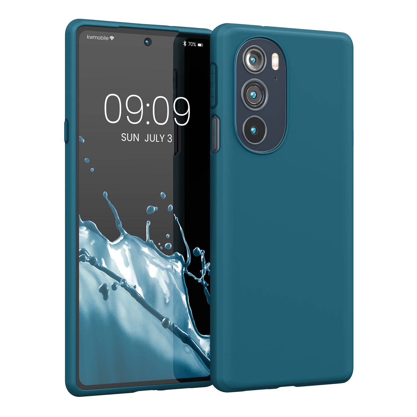 kwmobile Phone Case for Motorola Edge 30 Pro / Edge Plus 2022 / Edge X30 Case - Wireless Charging - Protective Cover