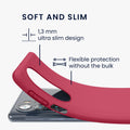 kwmobile Phone Case for Motorola Edge 30 Pro / Edge Plus 2022 / Edge X30 Case - Wireless Charging - Protective Cover