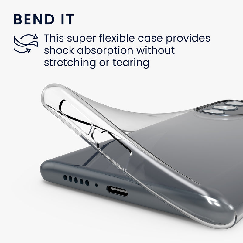 kwmobile Case Compatible with Motorola Edge 30 Pro / Edge Plus 2022 / Edge X30 - Phone Cover