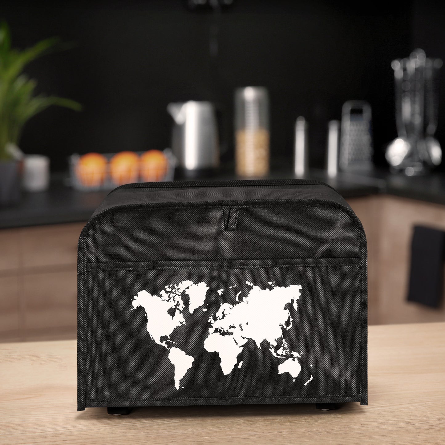 kwmobile Cover for 2-Slice Toaster - Dust Cover Hood - Toaster Cover - 19 x 20.3 x 28 cm