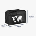 kwmobile Cover for 2-Slice Toaster - Dust Cover Hood - Toaster Cover - 19 x 20.3 x 28 cm
