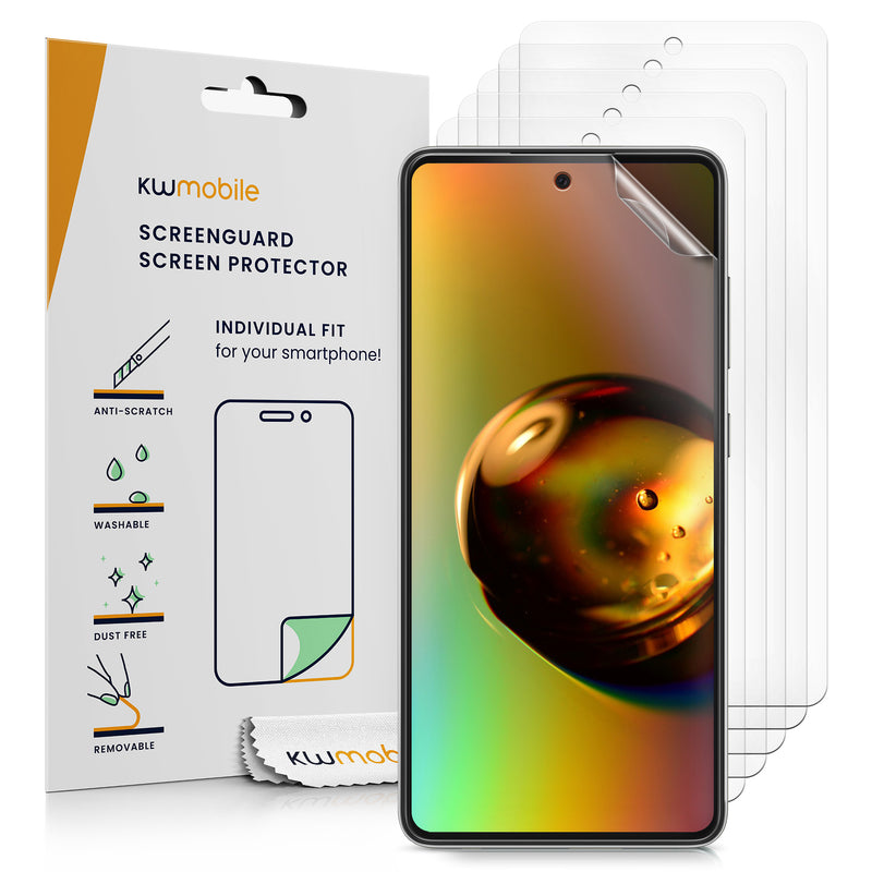 6x Crystal Clear Screen Protector for Samsung Galaxy A52 / A52 5G / A52s 5G