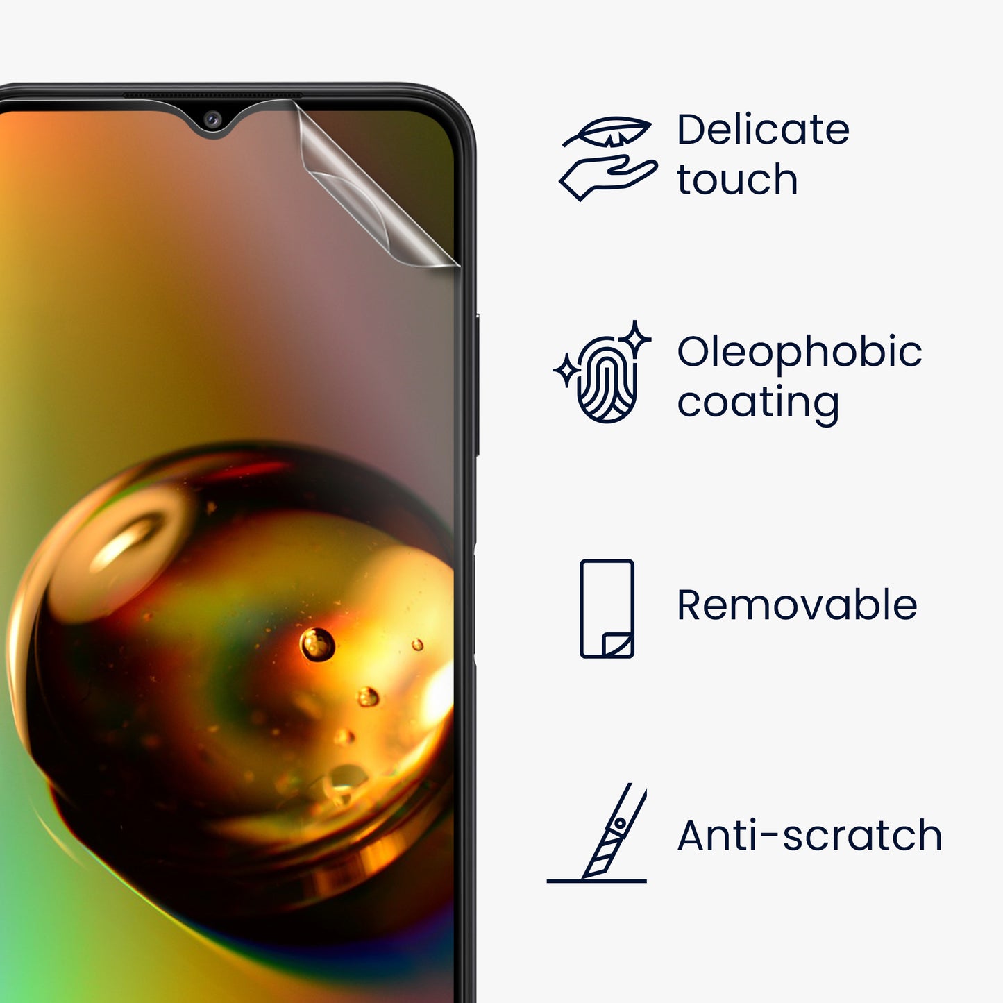 6x Crystal Clear Screen Protector for Samsung Galaxy A22 5G