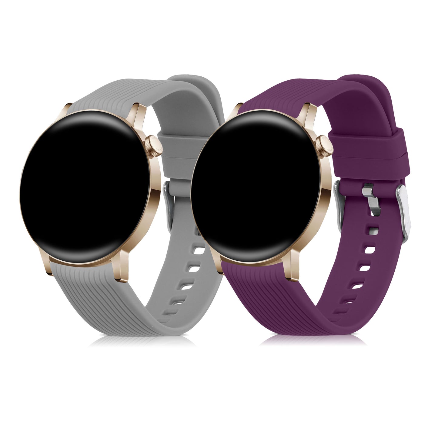 kwmobile Watch Strap for Huawei Watch GT 3 Pro 43mm / Watch GT3 42mm / GT2 42mm / MagicWatch 2 42mm Strap Fitness Tracker Band Set Replacement Strap Smartwatch