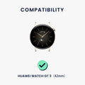 kwmobile Watch Strap for Huawei Watch GT 3 Pro 43mm / Watch GT3 42mm / GT2 42mm / MagicWatch 2 42mm Strap Fitness Tracker Band Set Replacement Strap Smartwatch