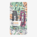 kwmobile Clip Holder Compatible with Fitbit Luxe Silicone Fitness Tracker Holder without Tracker