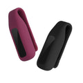 kwmobile Clip Holder Compatible with Fitbit Luxe Silicone Fitness Tracker Holder without Tracker