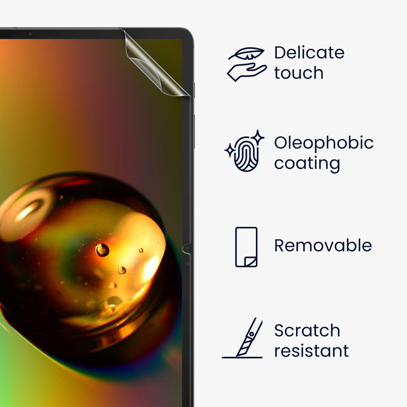 2x Screen Protector compatible with Samsung Galaxy Tab S8 Plus