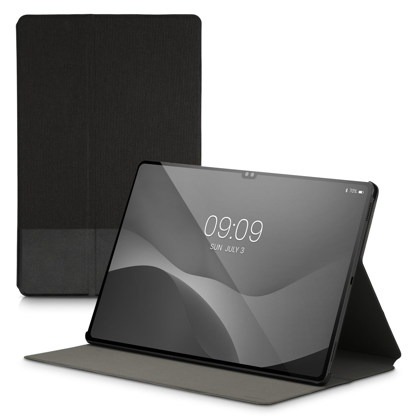 kwmobile Protective Cover Compatible with Samsung Galaxy Tab S8 Ultra / S9 Ultra - Slim Case - Tablet Cover Case with Stand