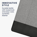 kwmobile Protective Cover Compatible with Samsung Galaxy Tab S8 Ultra / S9 Ultra - Slim Case - Tablet Cover Case with Stand