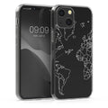 kwmobile Case Compatible with Apple iPhone 13 - Silicone Phone Case