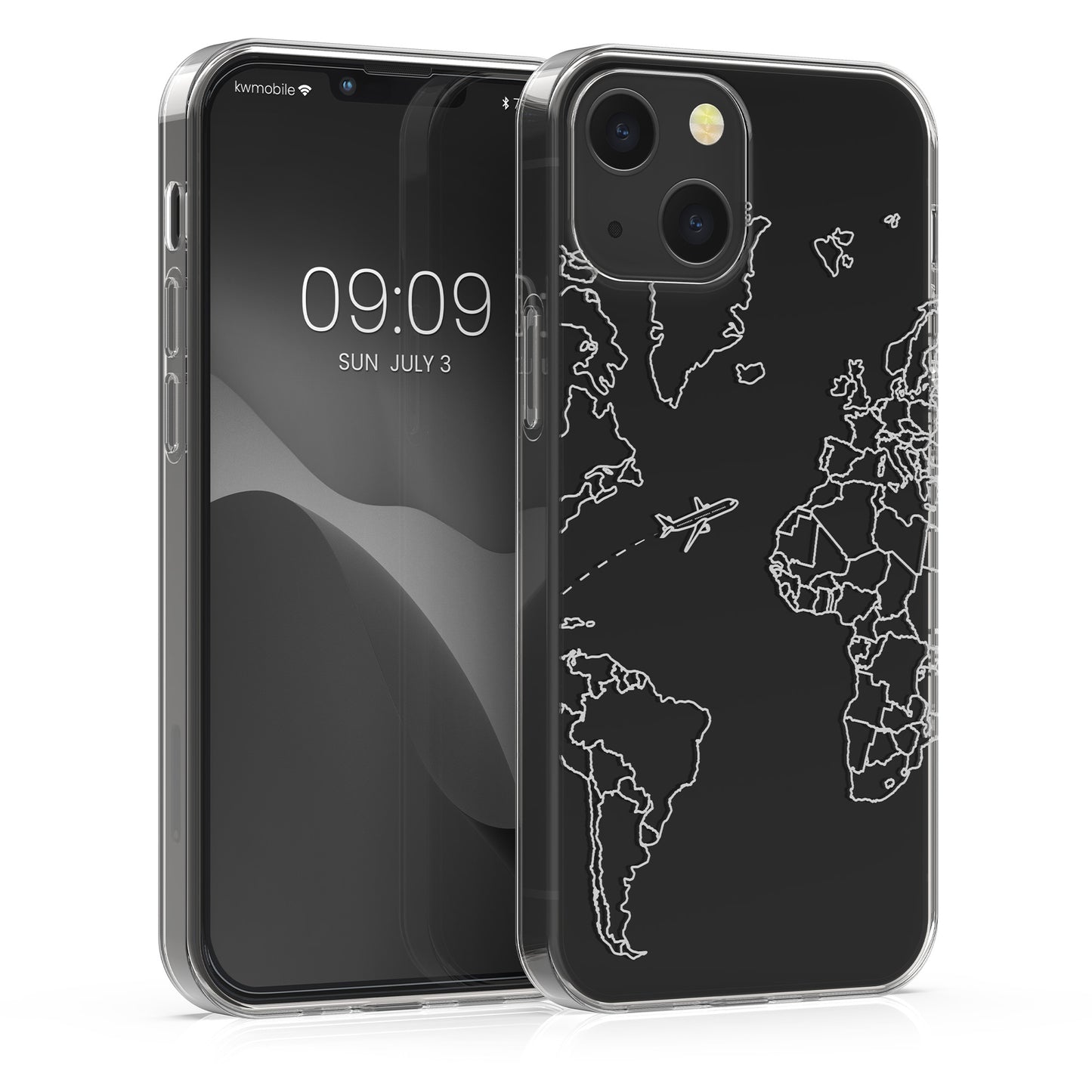 kwmobile Case Compatible with Apple iPhone 13 - Silicone Phone Case