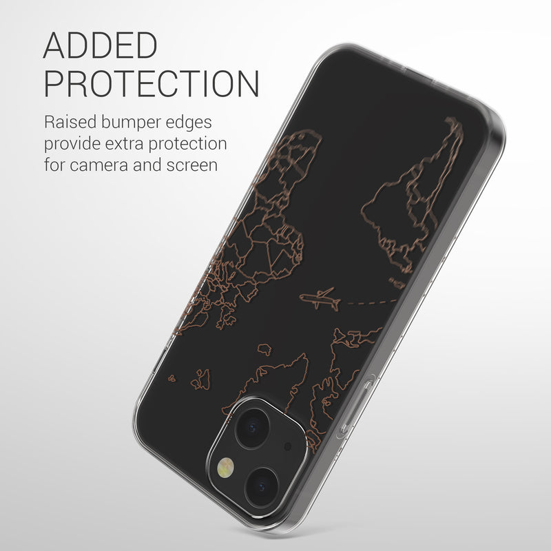 kwmobile Case Compatible with Apple iPhone 13 - Silicone Phone Case