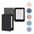 kwmobile Klapphülle kompatibel mit Amazon Kindle Paperwhite 11. Generation 2021 Hülle - eReader Case aus Kunstleder - Cover - Petrol Petrol  