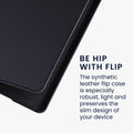 kwmobile Flip Case Compatible with Amazon Kindle Paperwhite 11th Generation 2021 Case eReader Case Faux Leather Cover