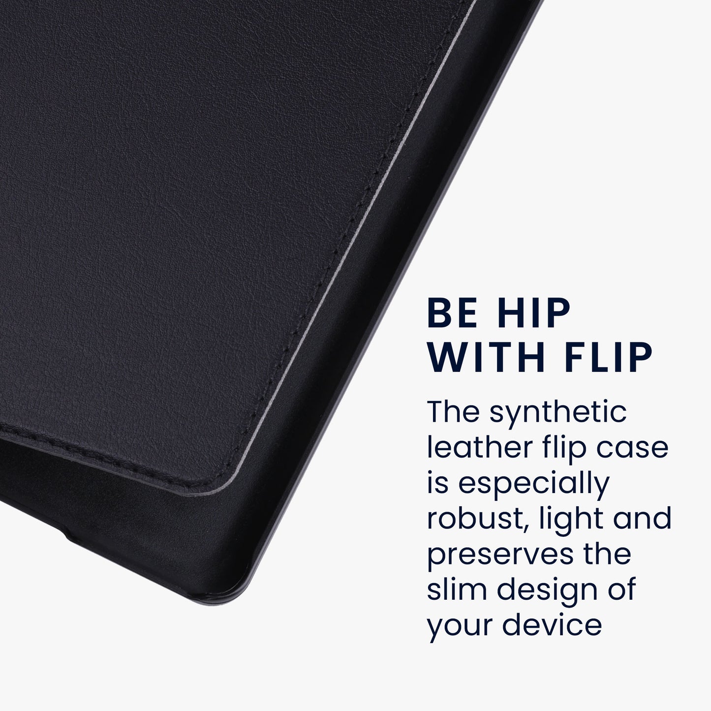 kwmobile Flip Case Compatible with Amazon Kindle Paperwhite 11th Generation 2021 Case eReader Case Faux Leather Cover