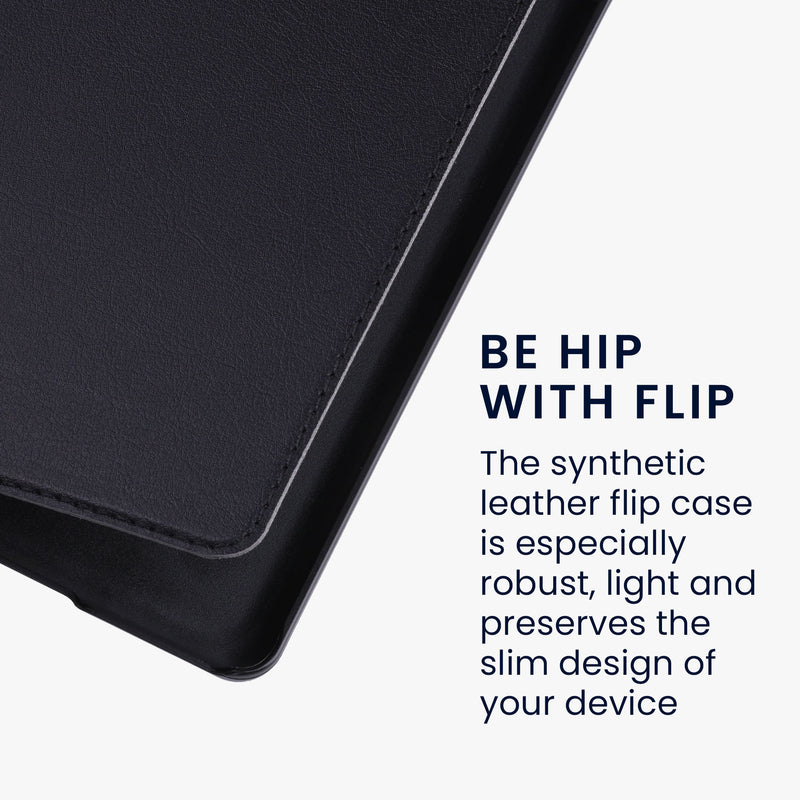 kwmobile Flip Case Compatible with Amazon Kindle Paperwhite 11th Generation 2021 Case eReader Case Faux Leather Cover
