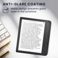 kwmobile Screen Protector compatible with Kobo Libra 2 Full Screen eReader Protective Film eBook Display Protection Anti-Glare