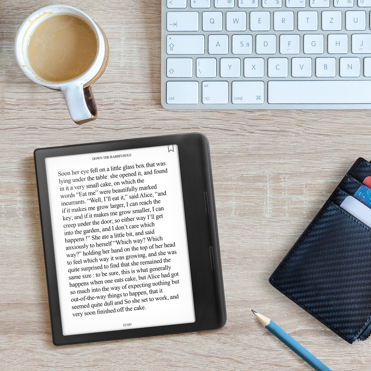 kwmobile Film compatible with Kobo Sage Full Screen eReader Screen Protector eBook Display Protection Anti-Glare