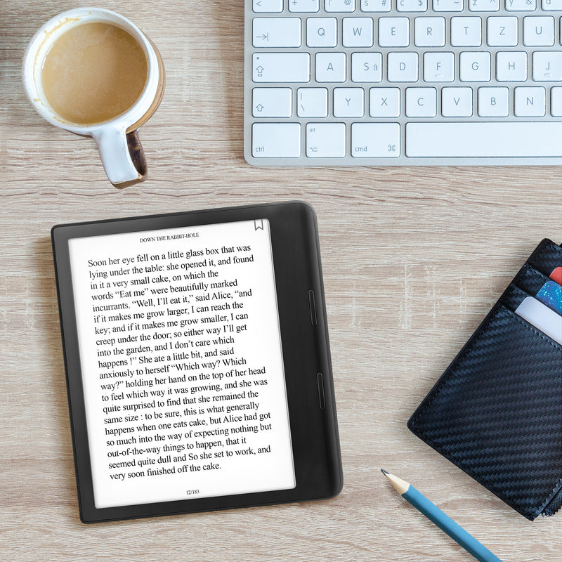 kwmobile Film compatible with Kobo Sage Full Screen eReader Screen Protector eBook Display Protection Anti-Glare