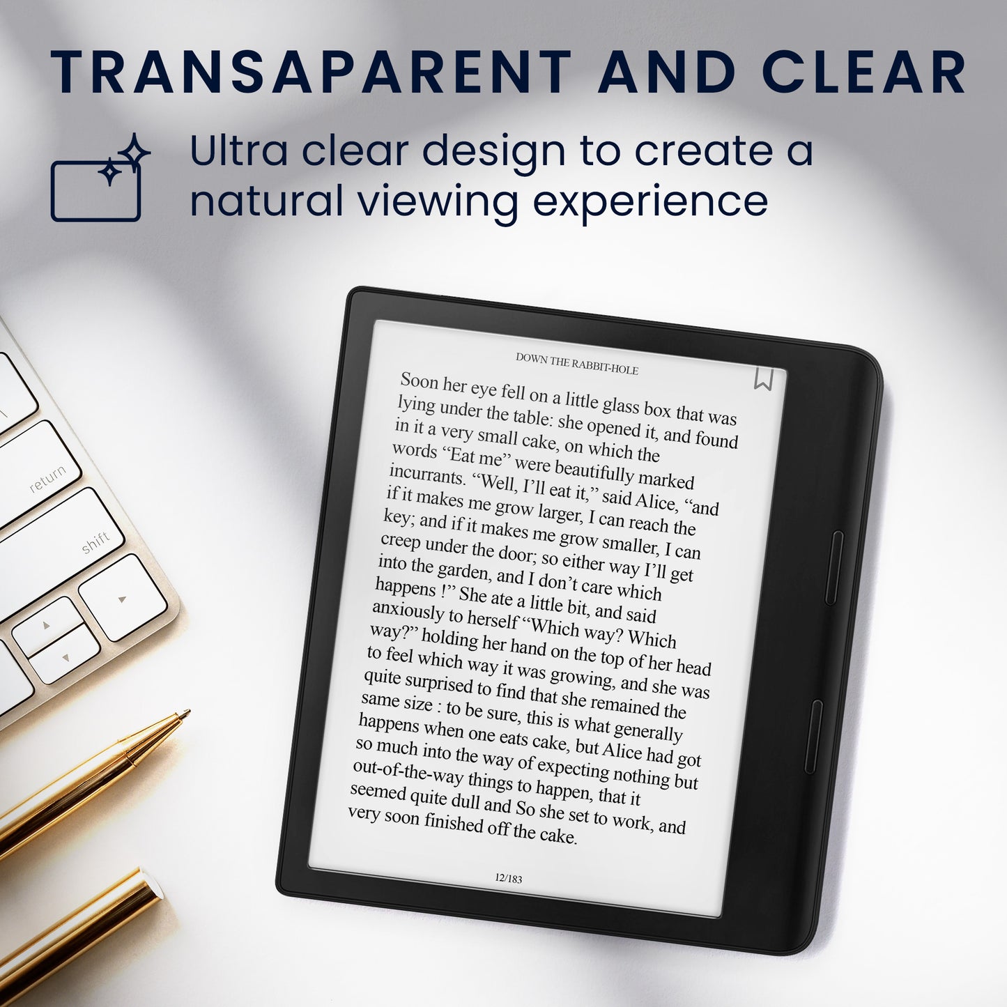 kwmobile Film compatible with Kobo Sage Full Screen eReader Screen Protector eBook Display Protection Anti-Glare