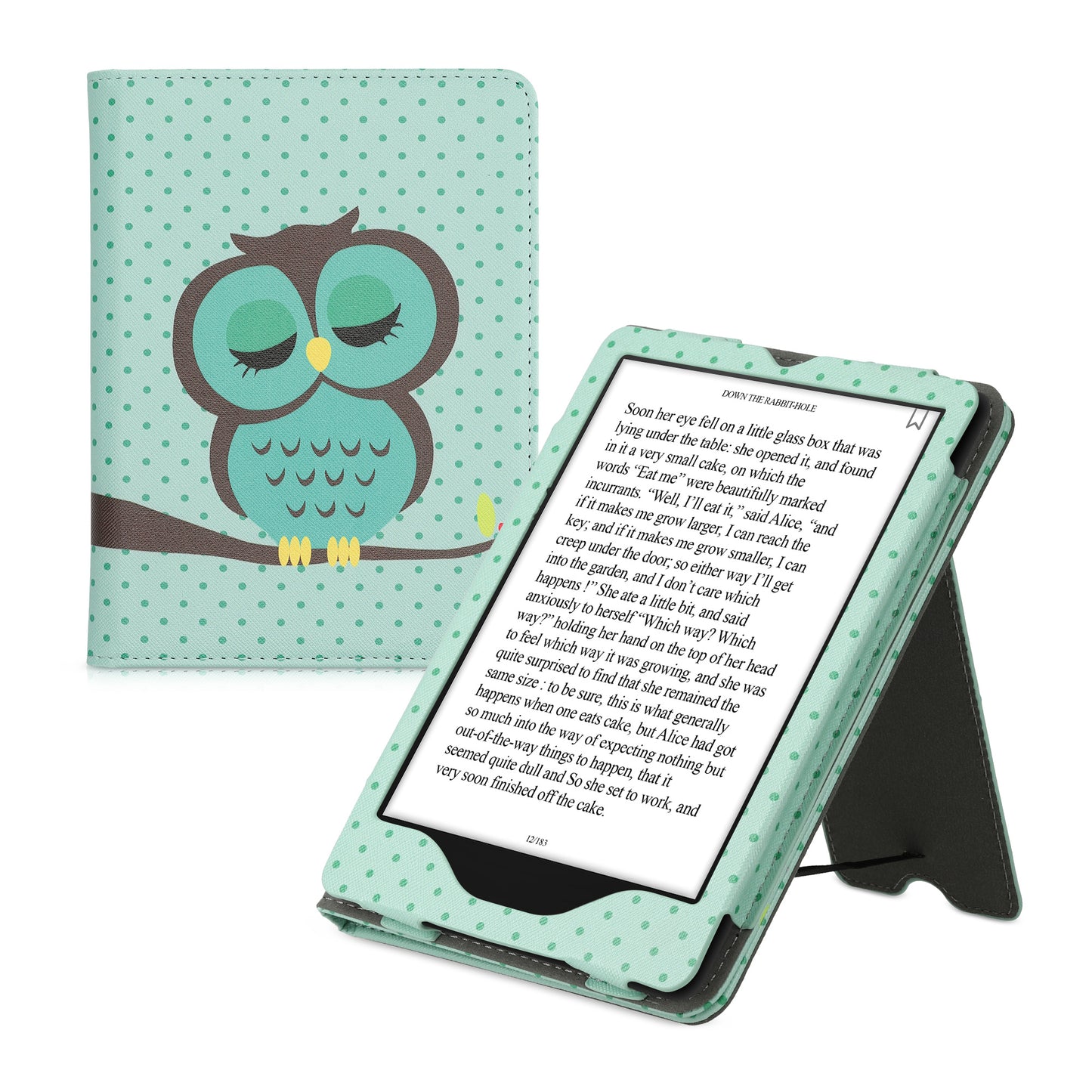 kwmobile Folding Case Compatible with Amazon Kindle Paperwhite 11th Generation 2021 Case - Flip Case for Kindle Paperwhite with Hand Strap