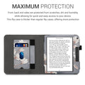 kwmobile Flip Cover compatible with Tolino Vision 6 - Case with Hand Strap