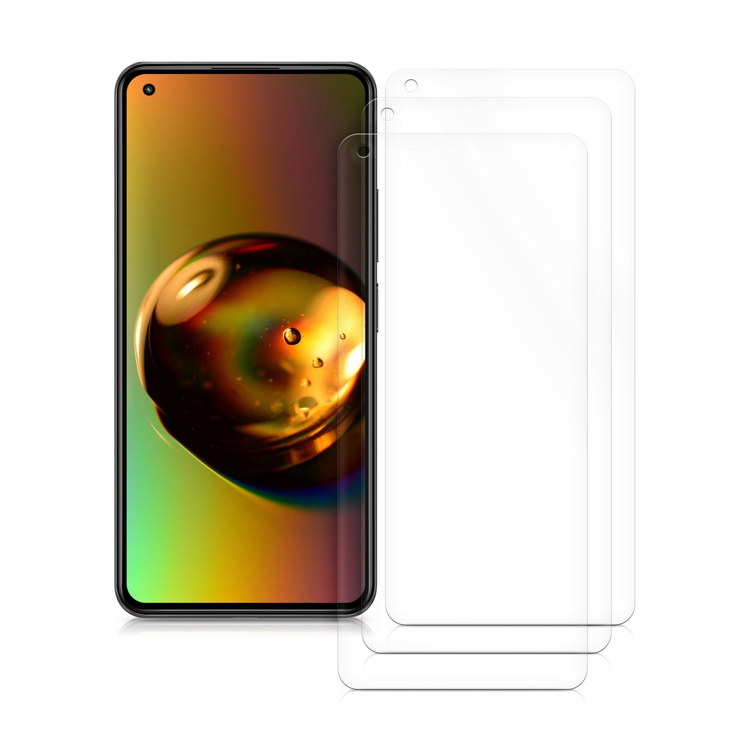 3x Crystal Clear Screen Protector for Xiaomi 11 Lite (5G) NE / Mi 11 Lite (5G)