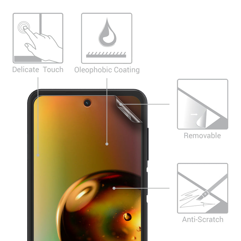 3x Screen Protector Crystal Clear for Xiaomi Redmi Note 9S / 9 Pro / 9 Pro Max