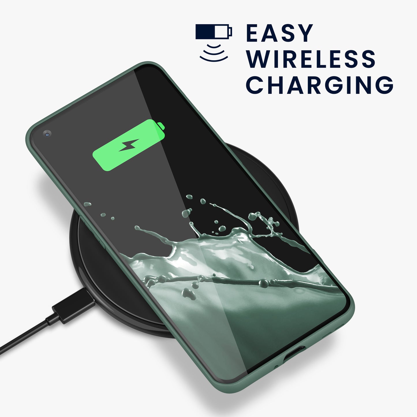 kwmobile Phone Case for OnePlus 10 Pro 5G - Wireless Charging - Protective Cover