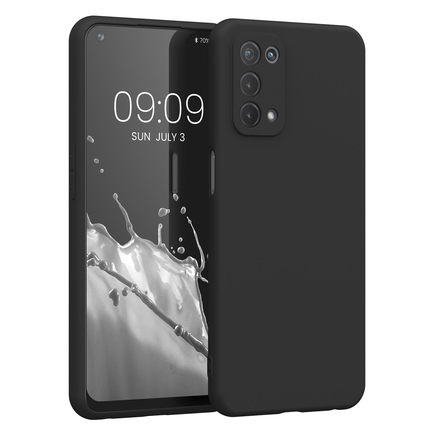 kwmobile Phone Case for Oppo A74 (5G) / A54 (5G) - Soft Silicone Phone Cover - Protective Case