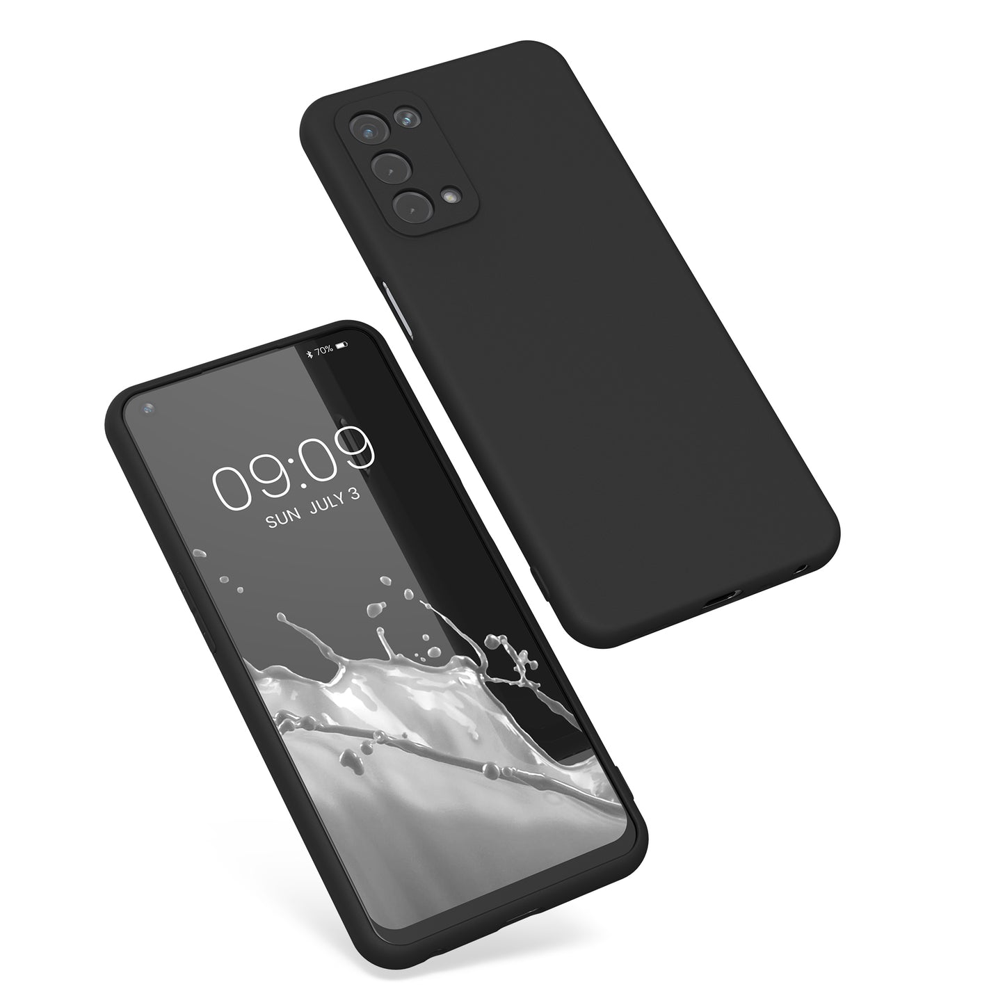 kwmobile Phone Case for Oppo A74 (5G) / A54 (5G) - Soft Silicone Phone Cover - Protective Case