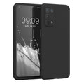 kwmobile Handyhülle kompatibel mit Oppo A74 (5G) / A54 (5G) Hülle - Handy Case aus weichem Silikon in Moosgrün Moosgrün  