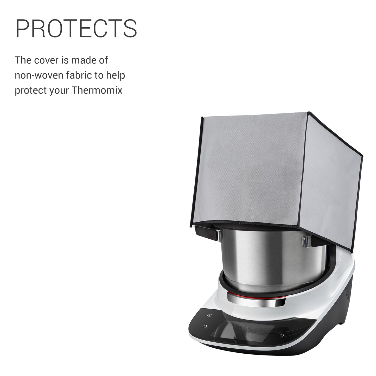 kwmobile Case Compatible with Bosch Cookit - Kitchen Machine Dust Cover Hood - Dust Hood