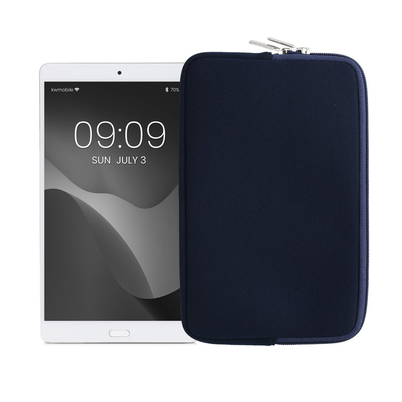 kwmobile Tablet Case compatible with 8"-8.4" Tablet - Universal Pouch Cover Case - Protective Sleeve