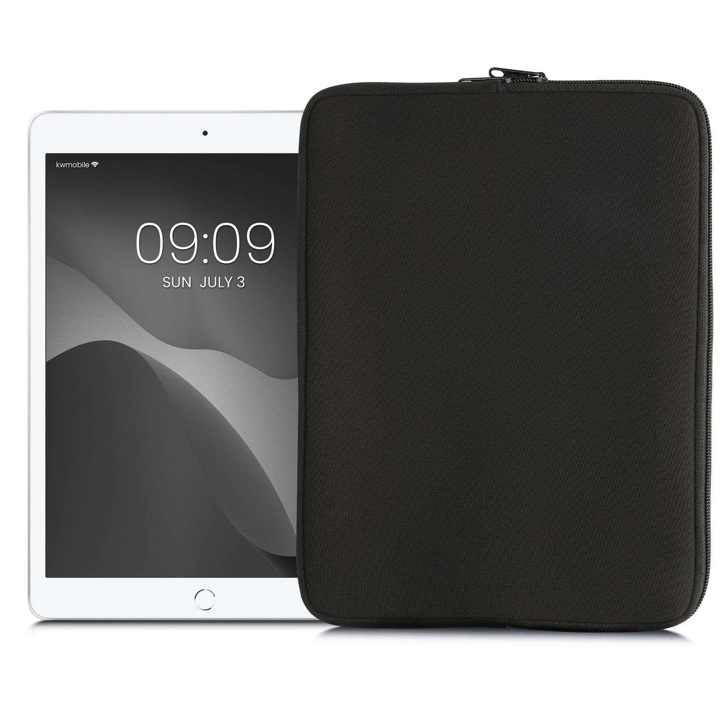 kwmobile Tablet Case compatible with 12.4"-12.9" Tablet - Universal Pouch Cover Case - Protective Sleeve