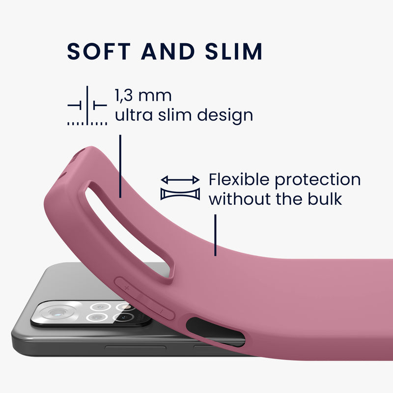 kwmobile Phone Case for Xiaomi Redmi Note 11 / Note 11S - Protective Cover