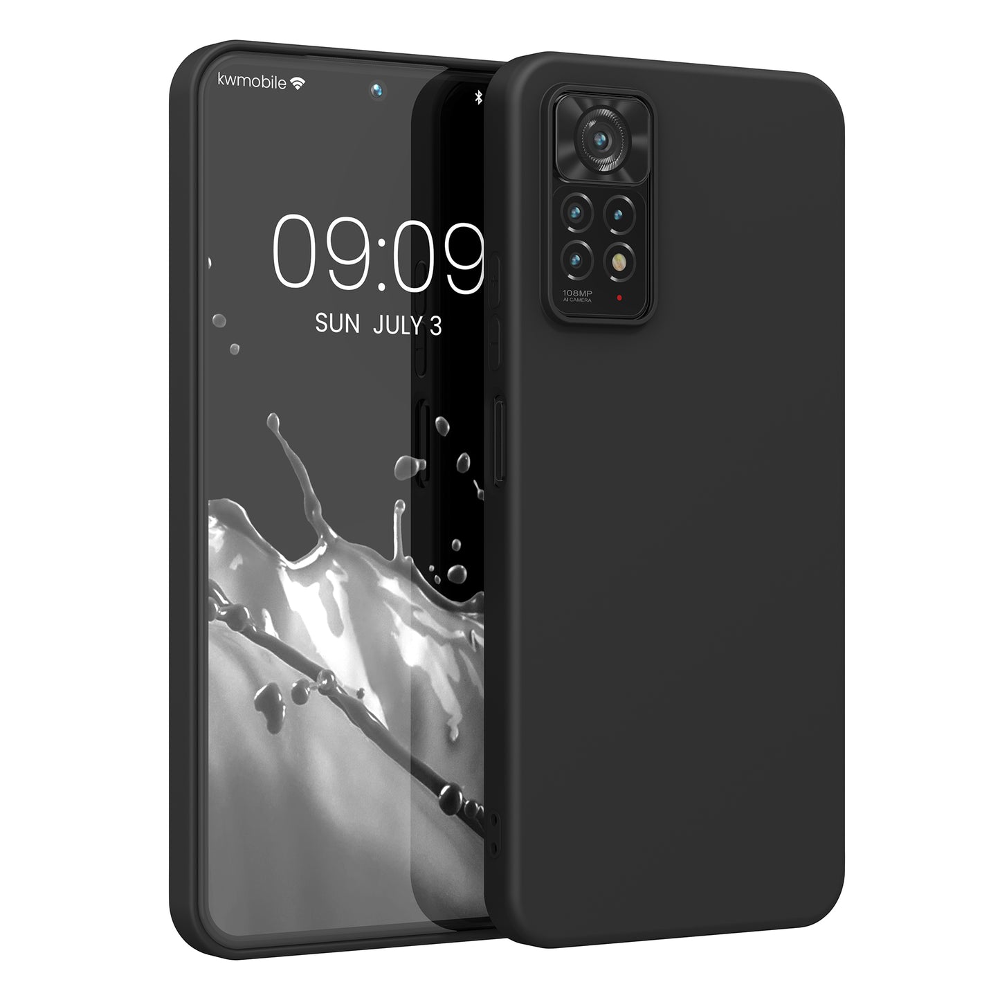 kwmobile Phone Case for Xiaomi Redmi Note 11 Pro / Note 11 Pro (5G) / Note 12 Pro (4G) Case - Wireless Charging - Protective Cover