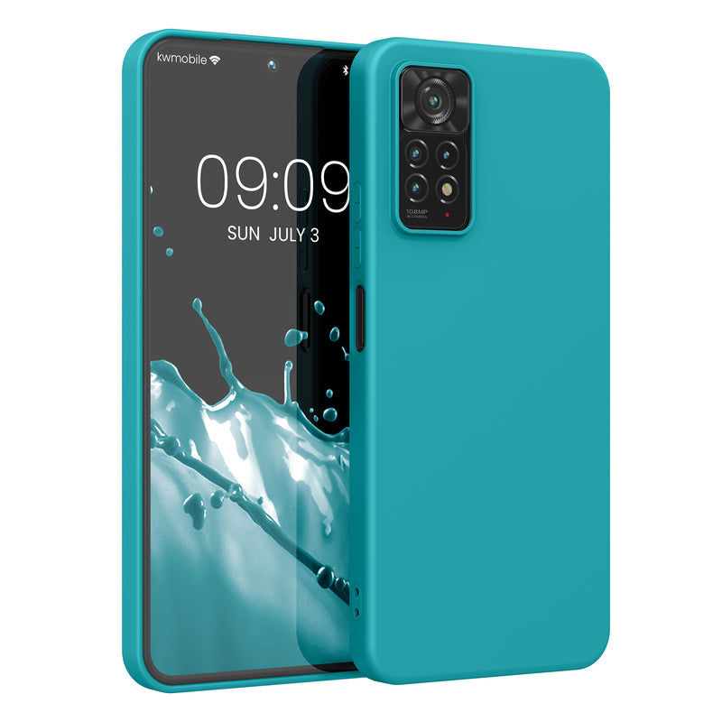 kwmobile Phone Case for Xiaomi Redmi Note 11 Pro / Note 11 Pro (5G) / Note 12 Pro (4G) Case - Wireless Charging - Protective Cover