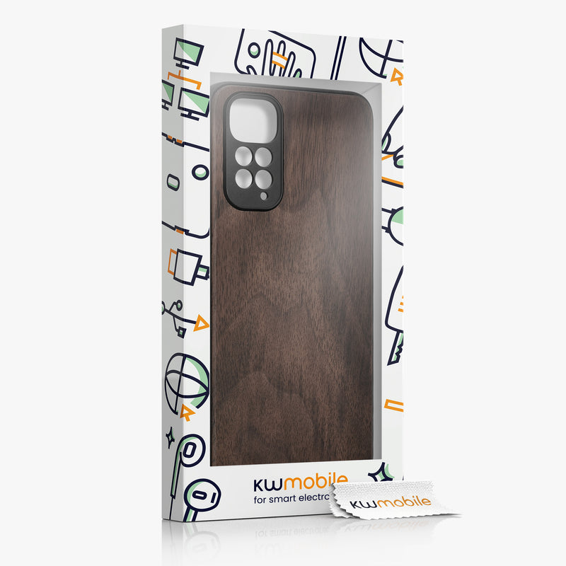 kwmobile Case Compatible with Xiaomi Redmi Note 11 / Note 11S Shockproof Phone Cover TPU Phone Case