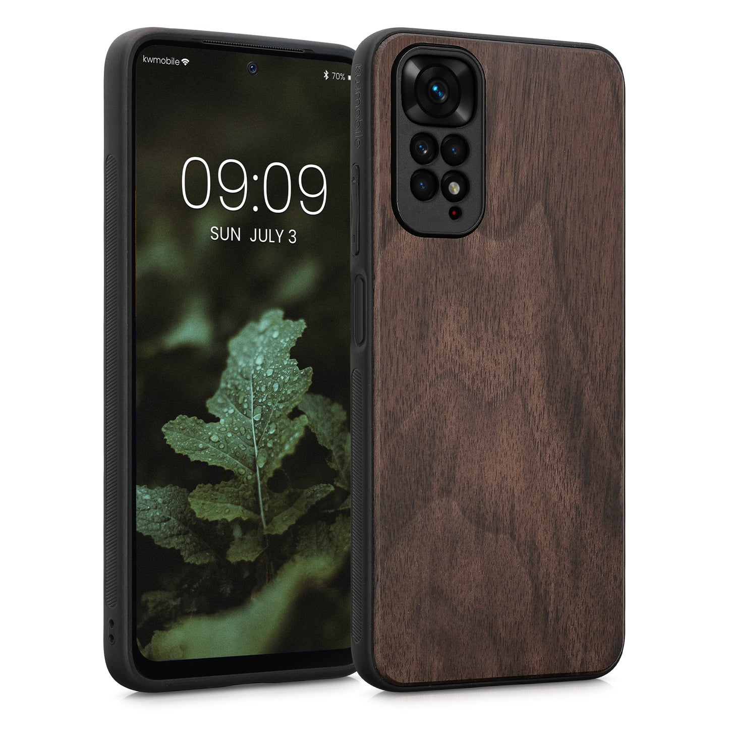kwmobile Case Compatible with Xiaomi Redmi Note 11 / Note 11S Shockproof Phone Cover TPU Phone Case