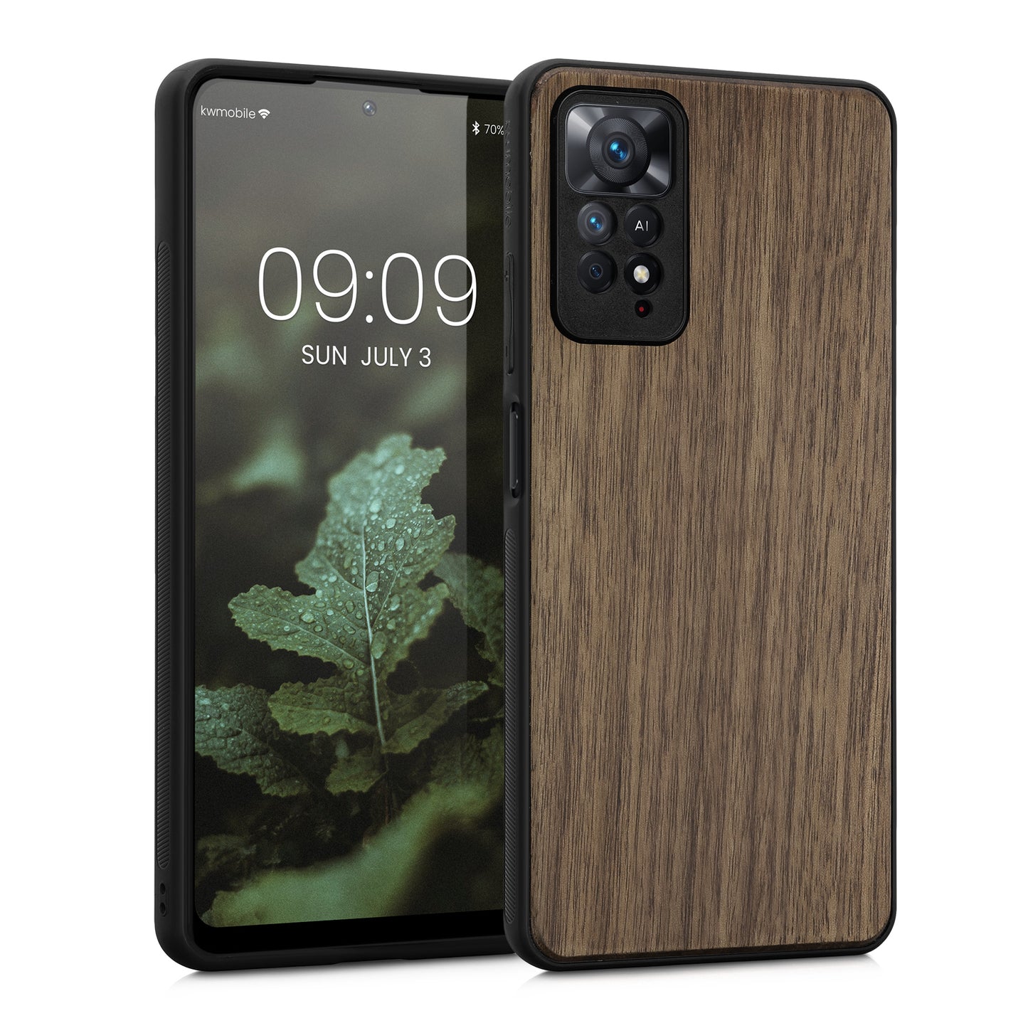 kwmobile Case Compatible with Xiaomi Redmi Note 11 Pro / Note 11 Pro (5G) / Note 12 Pro (4G) - Shockproof Phone Cover - TPU Phone Case